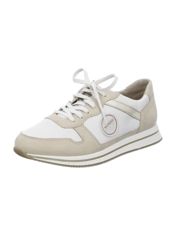 Sportliche Schnürschuhe in Beige