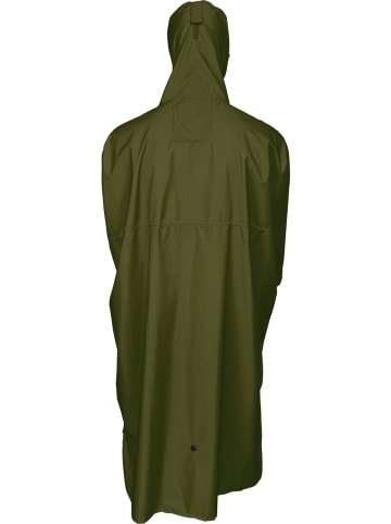 Regenponcho "HIGH PEAK" Regular Fit in Oliv
