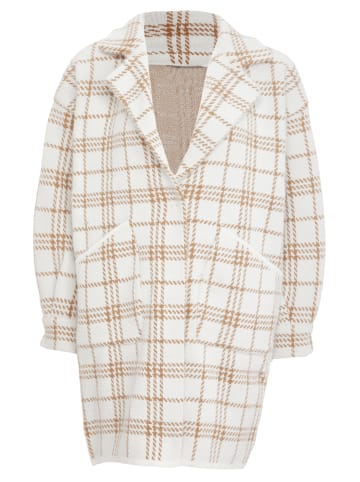 Damen Strickjacke in Wollweiss