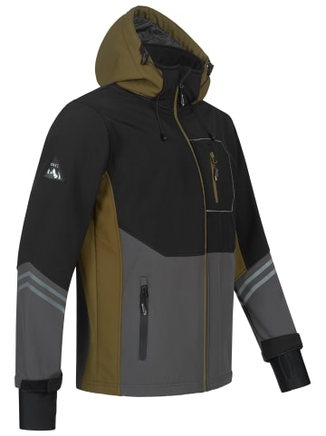 Softshelljacke in Hellbraun