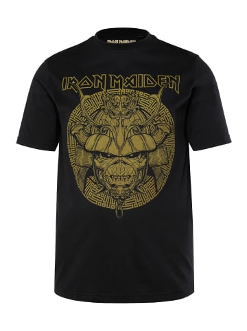 Kurzarm T-Shirt in schwarz