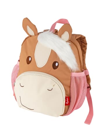 Kinderrucksack Pony Love sigibags in Rosa/Braun