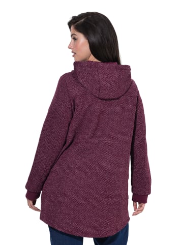 Jacke in dunkle beere