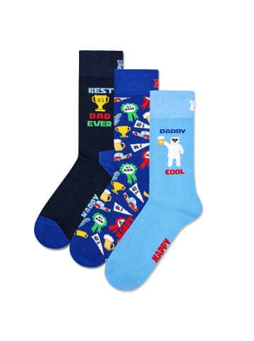 Socken 3er Pack in Dad