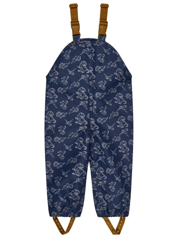 Matschhose gefüttert Dino in marineblau