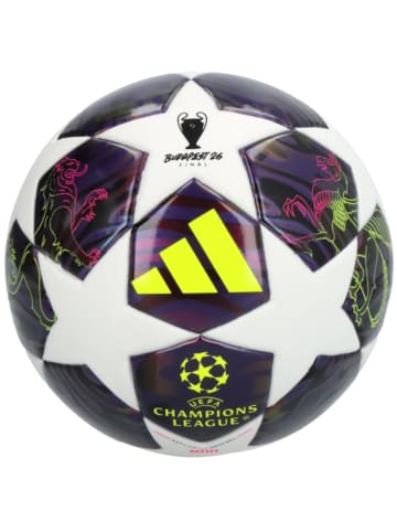 adidas UEFA Champions League Final Mini Ball in Violett