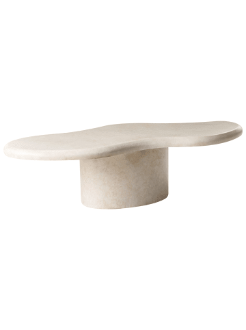 Couchtisch CONZA in Beige - (W) 120 x (H) 34 x (L) 57 cm