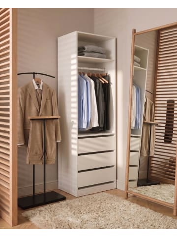 Kleiderschrank HAMILTON in Weiß - (W) 60 x (H) 185 x (L) 48 cm