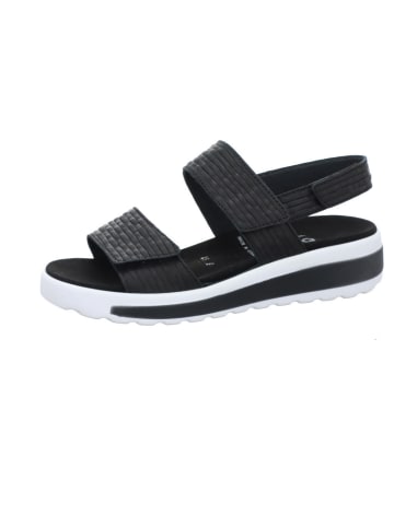 Sandale in schwarz