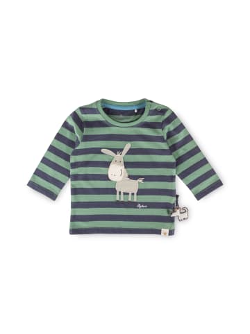 Langarmshirt in grün