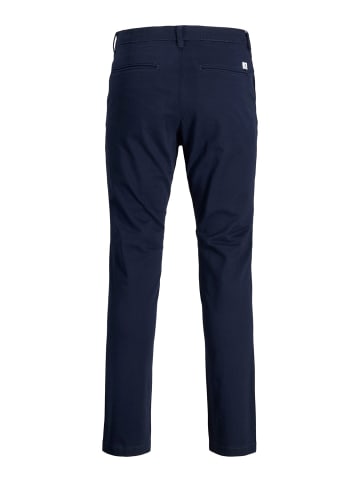 Stoffhose / Chino JJIMARCO JJDAVE AKM NAVY BLAZER slim in Blau