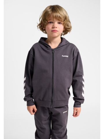 Reißverschluss Jacke Hmljr Logo Kinder in EBONY
