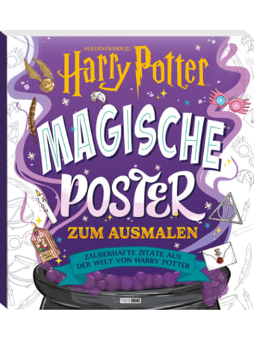 Buch - Aus den Filmen zu Harry Potter: Magische Poster zum Ausmalen - Zauberhaf