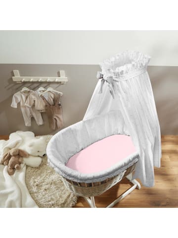 Single-Jersey Baby-Spannbettlaken Murnau in rosé