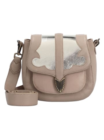 Oily Cow Umhängetasche Leder 18 cm gold