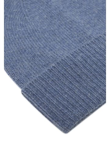 Classic Kaschmir Beanie in blue melange