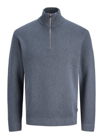 Strickjacke mit Viertelreißverschluss in Turbulence 1