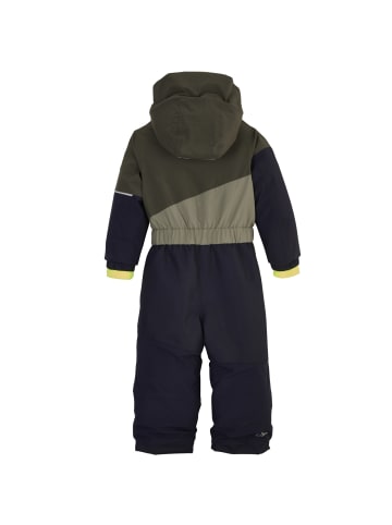 Skianzug / Skioverall mit Kapuze in oliv