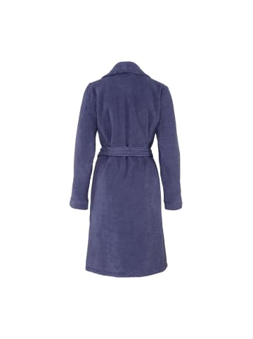Schalkragenmantel Homewear in blueberry
