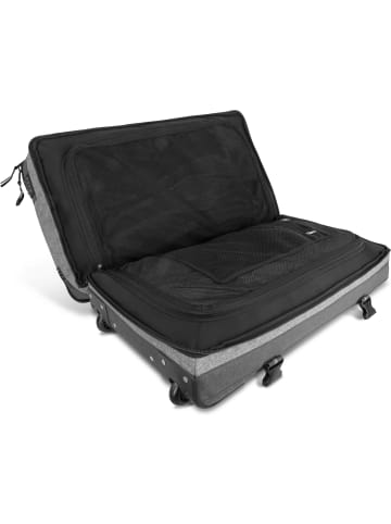 Reisetasche mit Handgepäckmaß Aurori 45 in Dunkelgrau/Grau
