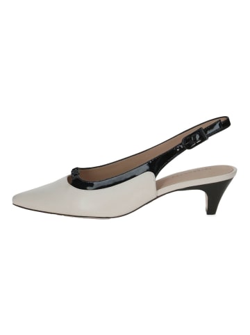Pumps Schwarz/Beige