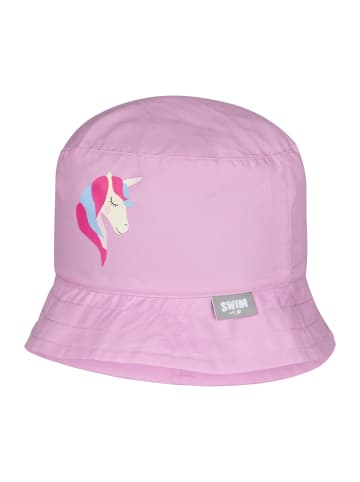 Bade Fischerhut Einhorn in rosa
