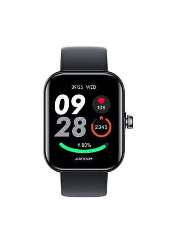 Smartwatch Bluetooth 3.0 mit Anrufannahmefunktion IP68 Schwarz
