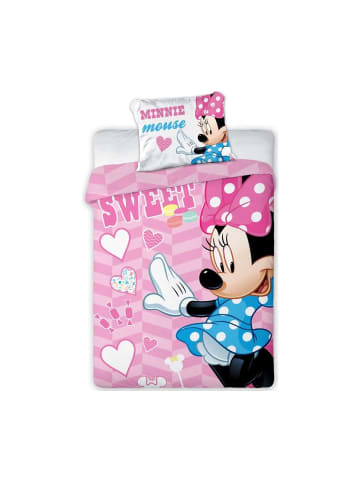 Minnie Sweet Kinderbettwäsche 100×135cm, 40×60 cm
