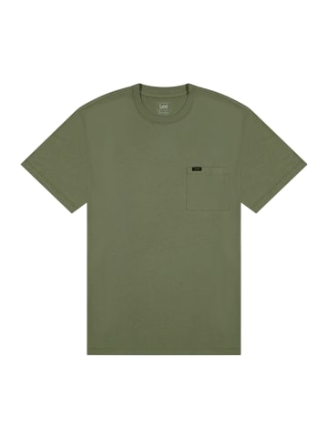 T-Shirt Ultimate Pocket in Lichen Olive