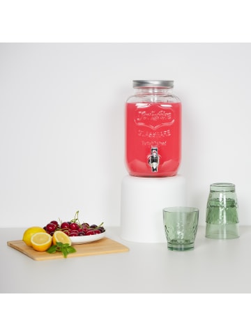 Getränkespender in Transparent - 4 Liter