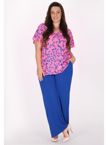 Damen Plus Size Blouse in Rose