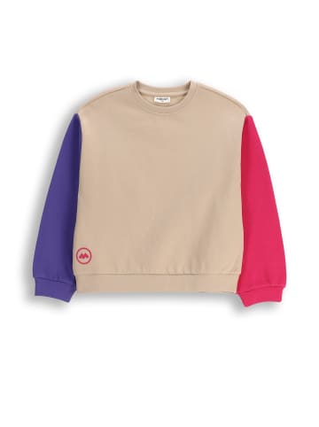 Pullover ohne Kapuze in beige