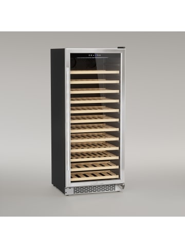 Weinkühlschrank 100 Flaschen eingebaut CAVCE100 Silber Energieklasse G