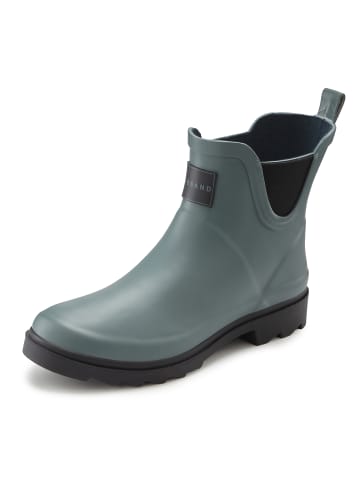 Gummistiefelette in petrol