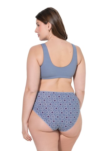Bustier in taubenblau