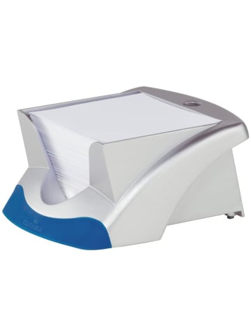 Zettelkasten Note Box metallic silber