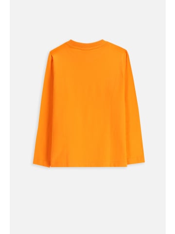 Langarmshirt in orange