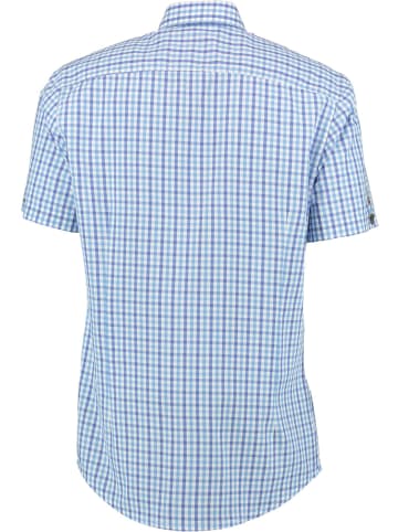 Trachtenhemd Bleri in mittelblau