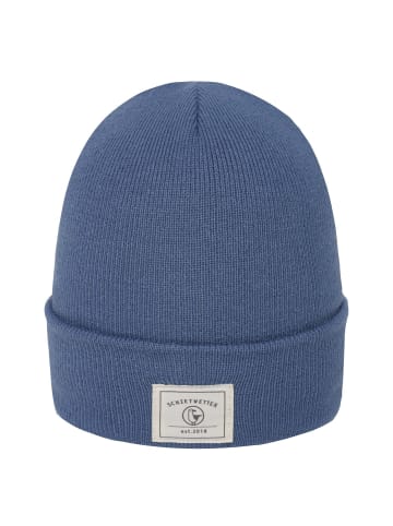 Wintermütze Beanie in rauchblau
