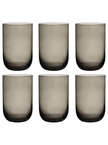 6er Set Longdrinkbecher Like Glass in Smoke 385 ml