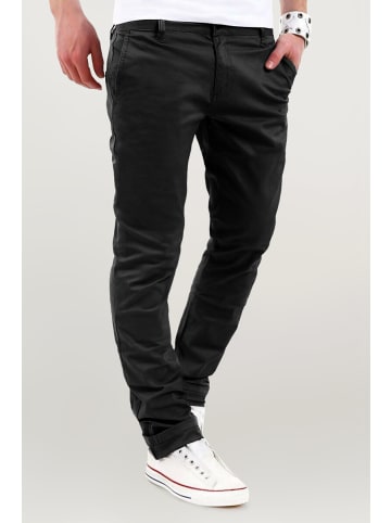 Chinohose Heritage in schwarz