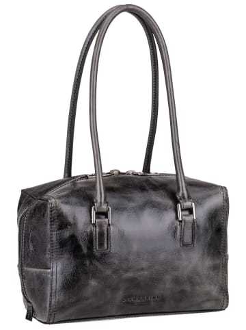 Schultertasche Kayla Archive Lack S in Dark Stone