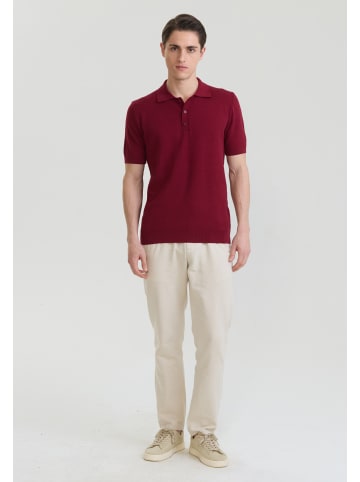 Polo Shirt Kurzarm in Bordeaux