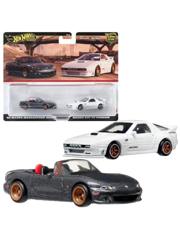 Mazda Mazdaspeed Miata + RX7 FC Pandem | Hot Wheels Premium Fahrzeuge