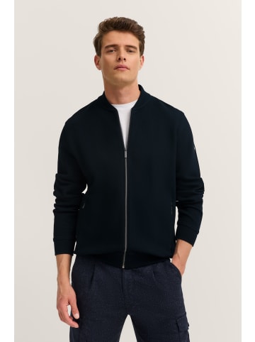 Sweatjacke in 390-marine