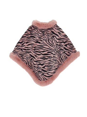 Damen Poncho in Pink