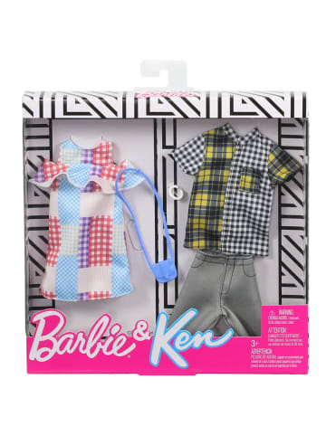 Plaid Fashion | Mattel Garderoben Set | Barbie & Ken Puppen-Kleidung