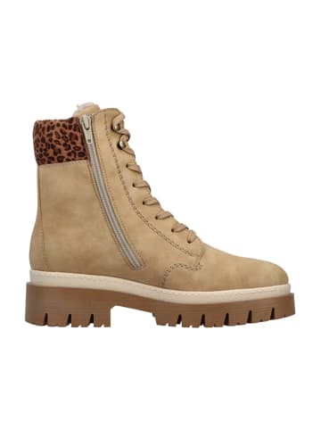 Schnürboots in Beige