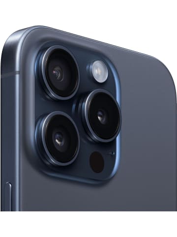 Apple iPhone 15 Pro 128GB refurbished in Titan Blau