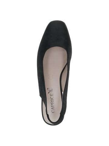 Slingpumps in BLACK METALLIC